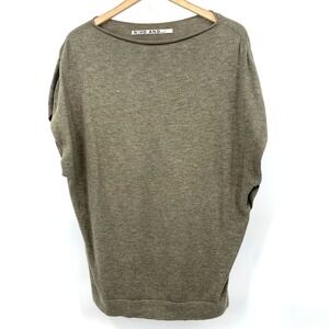 Niko And … Japan Oversized Sleeveless Knit Top Women's Assymetrical Lagenlook M